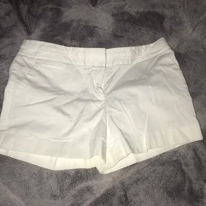 white shorts